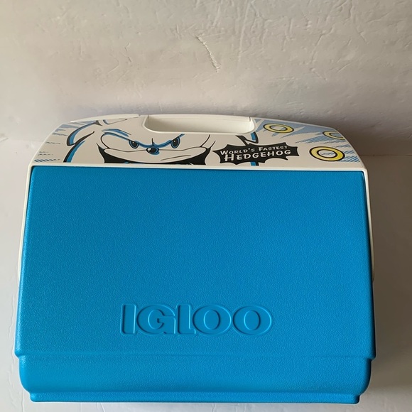 Sonic The Hedgehog 16 Qt Igloo Playmate Elite Cooler Limited Edition NWT - Picture 5 of 10